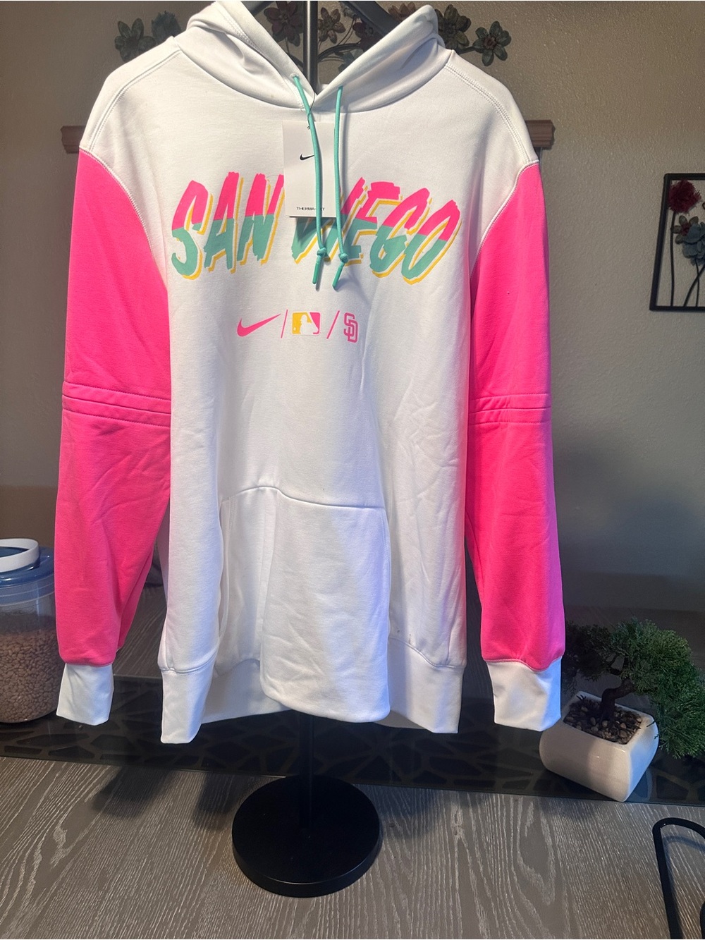 Nike San Diego Padres city connect hoodie.